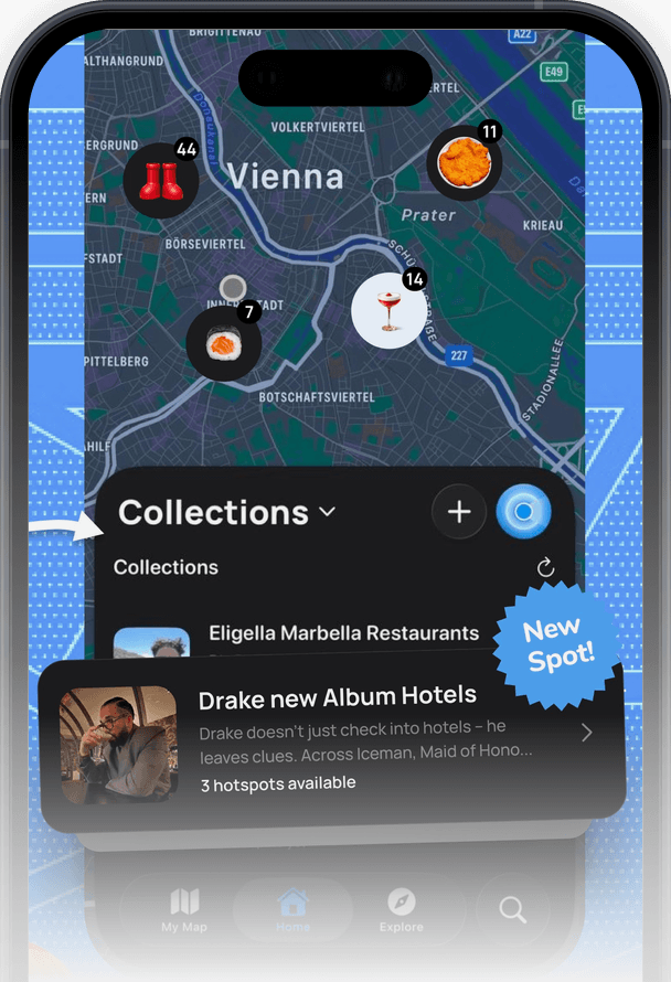 Find what's on in the Trepai app