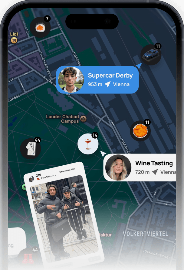 See the city differently in the Trepai app